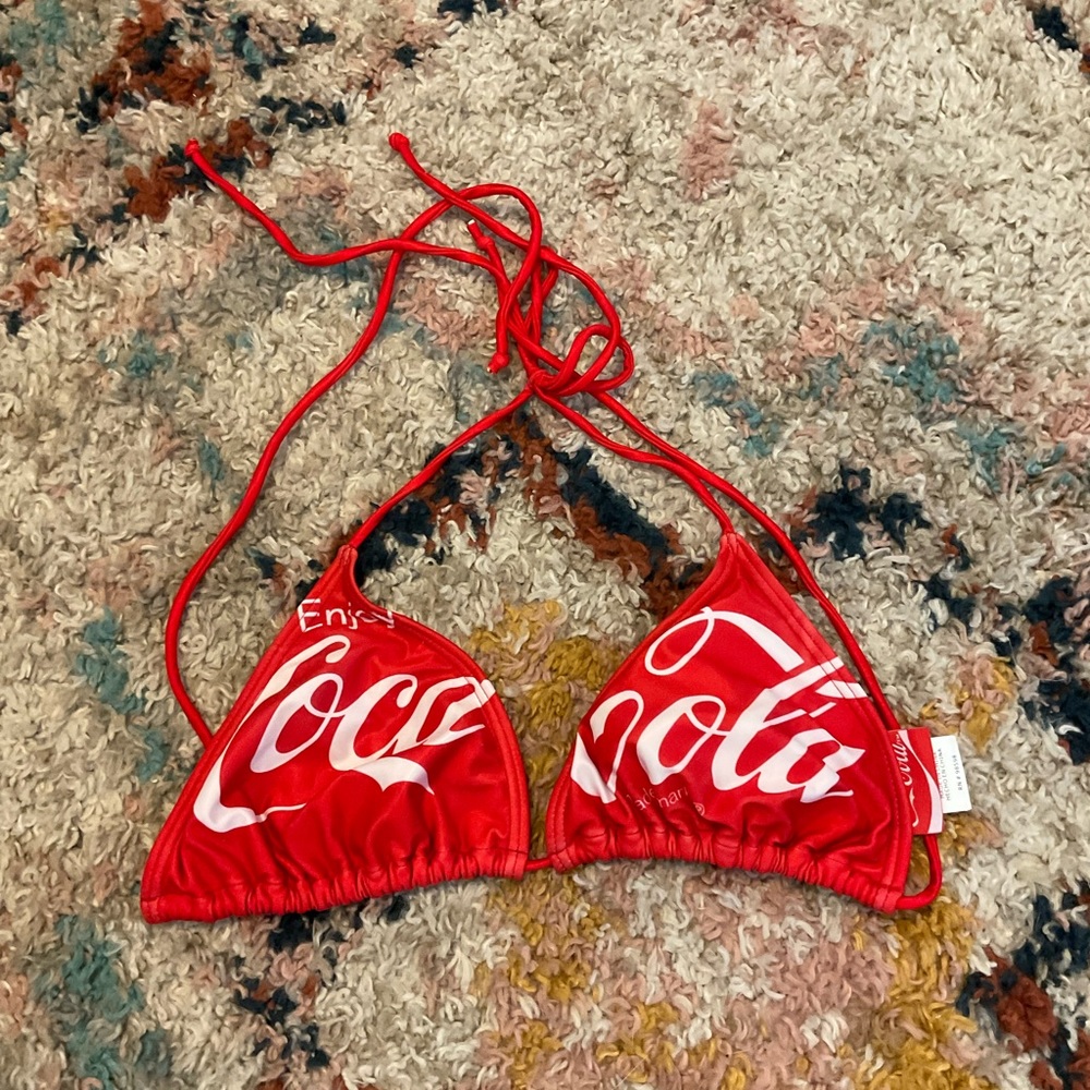 Vintage Coca Cola Bathing Suit Top